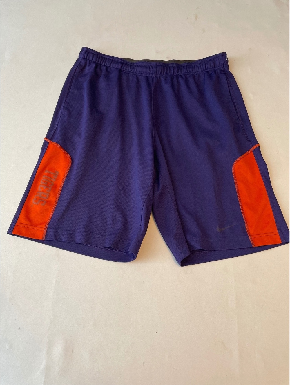 Nike Dri-FIT Athletic Shorts Purple and Orange Size Large